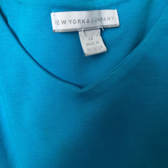3/$20 🥰 New York & Co Light Blue Dress, XS - Picture 4 of 4